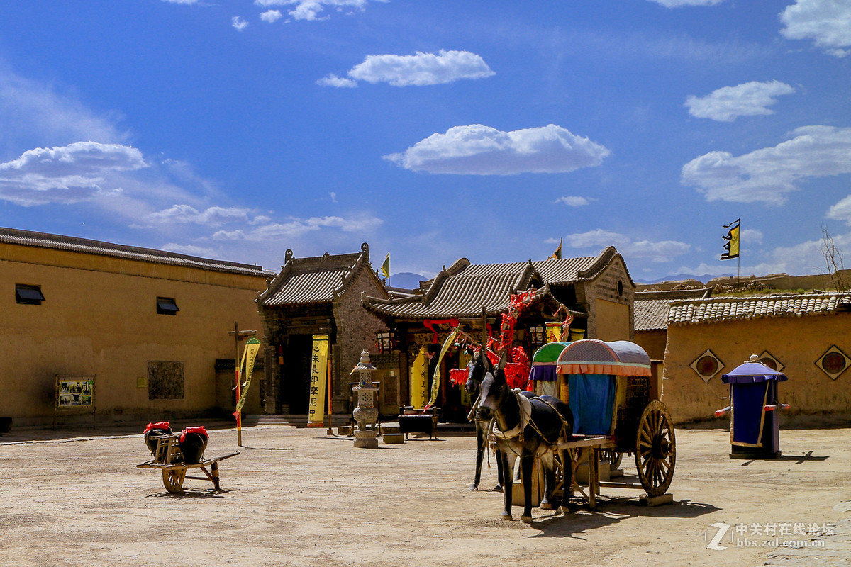 带着M3游青海（四）西部影视城
