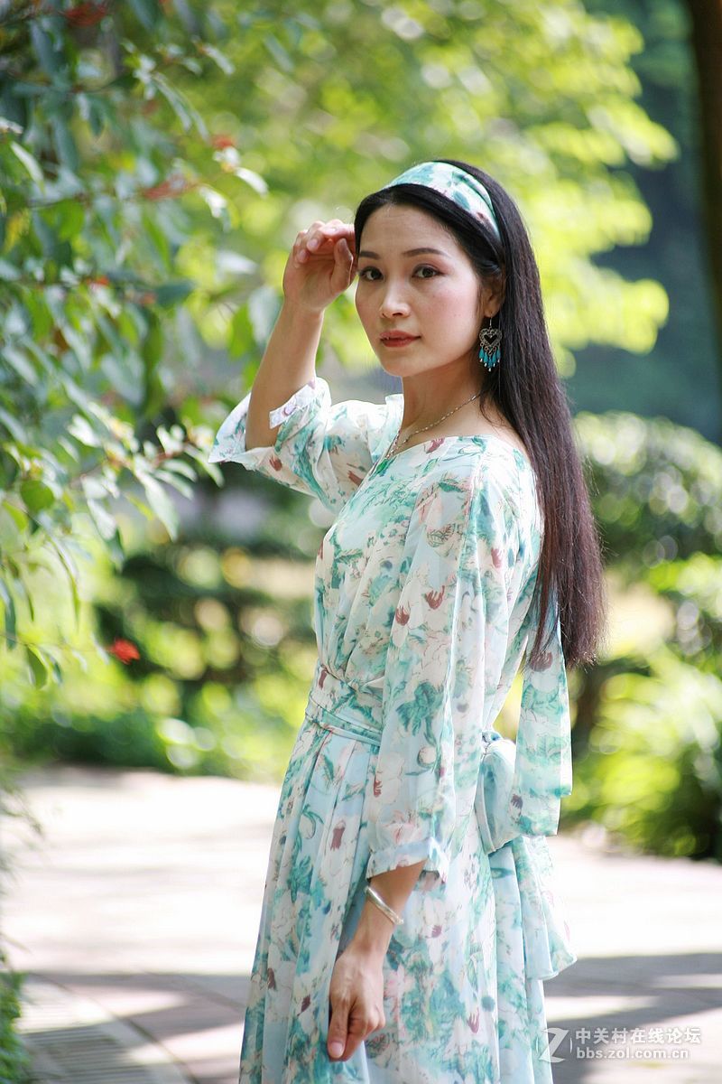 云台花园外拍美女-中关村在线摄影论坛