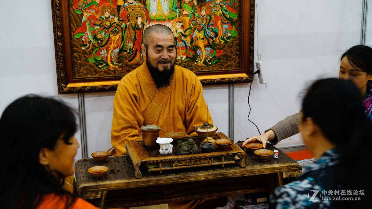 第十一届艺术节选拍三禅雪法师和他的油画