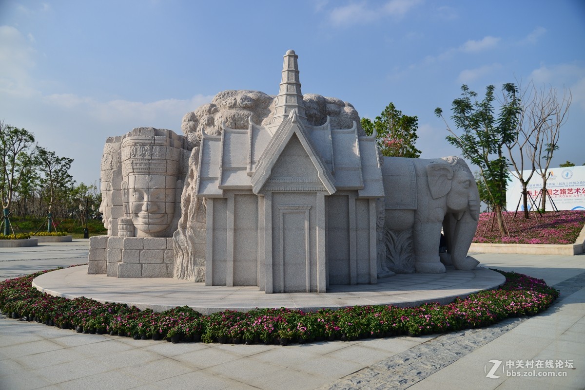 海上丝绸之路艺术公园亚洲园系列之3d800241204