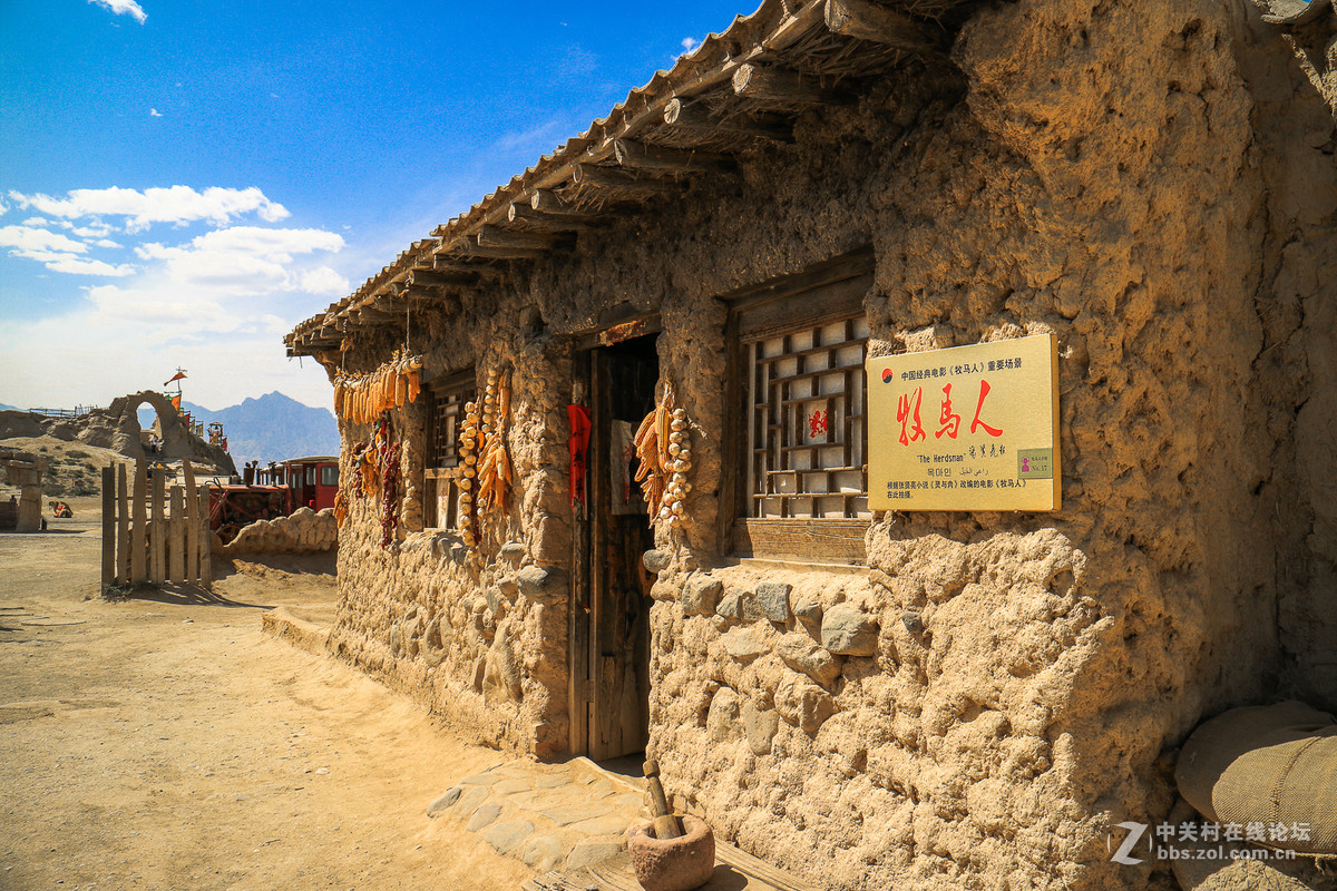 带着M3游青海（四）西部影视城