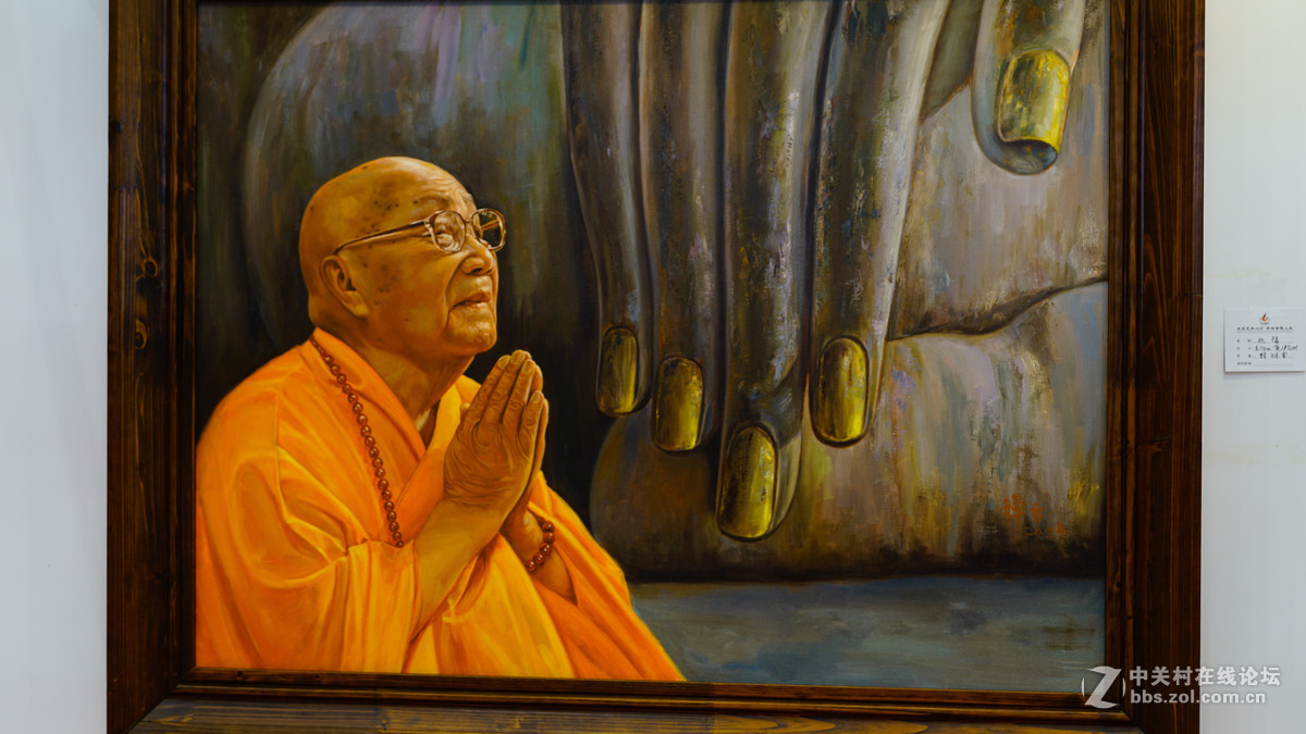 第十一届艺术节选拍三禅雪法师和他的油画