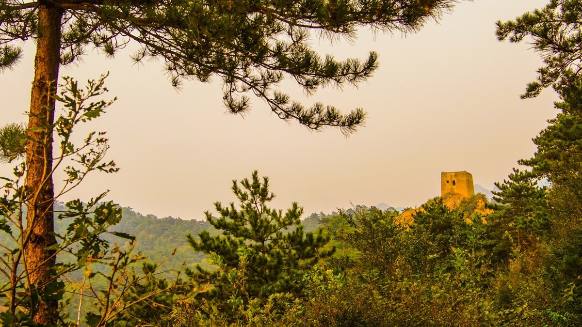 锥子山长城（二）