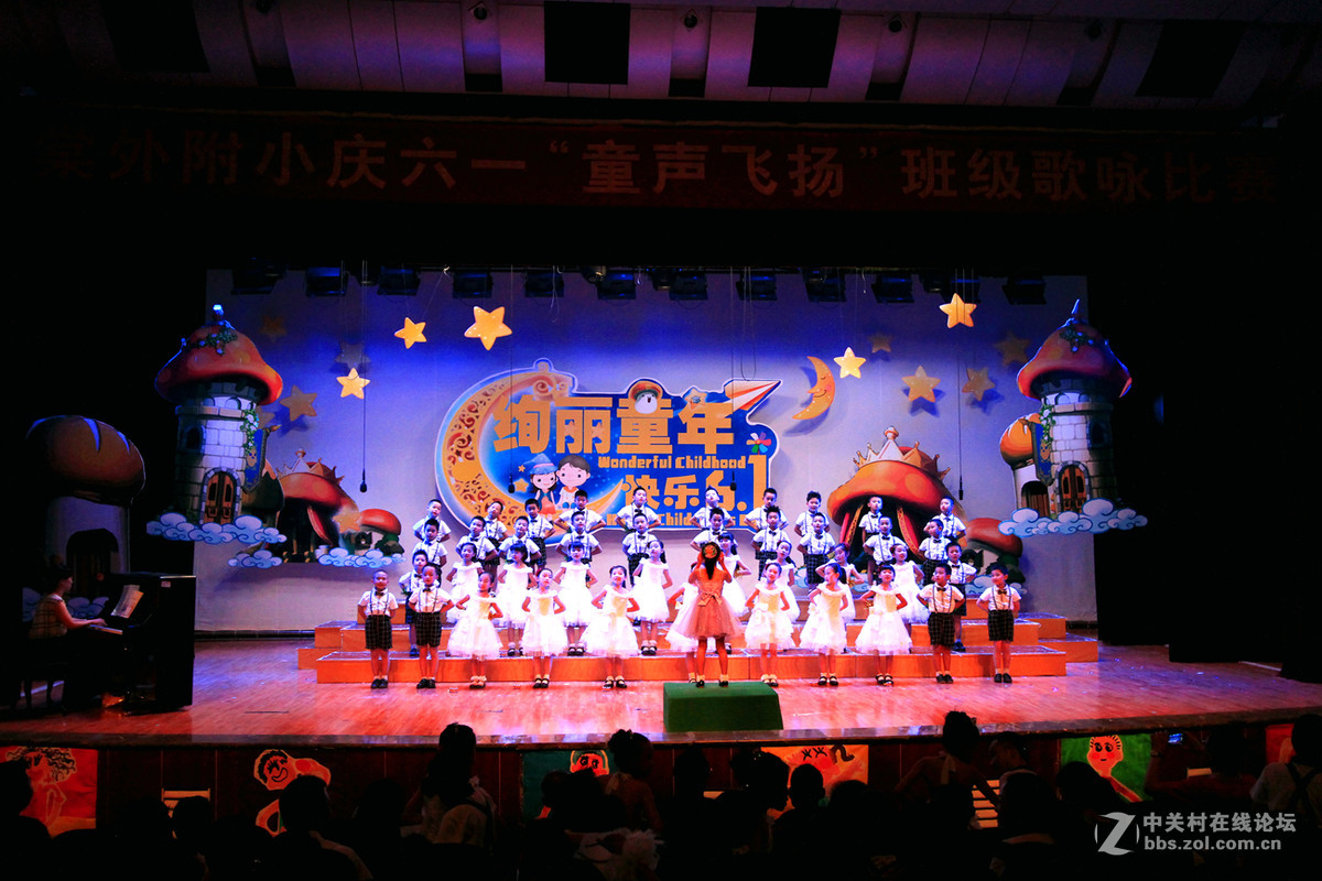 成都双流棠外附小庆[六一]歌咏比赛随拍