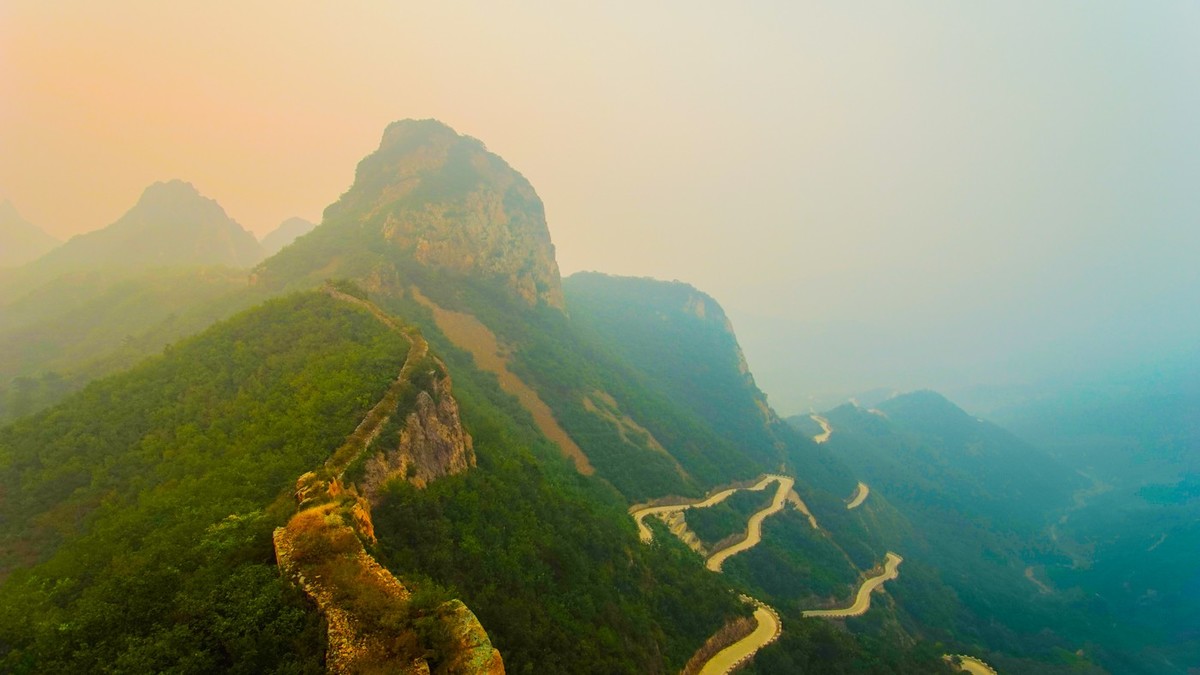 锥子山长城（二）