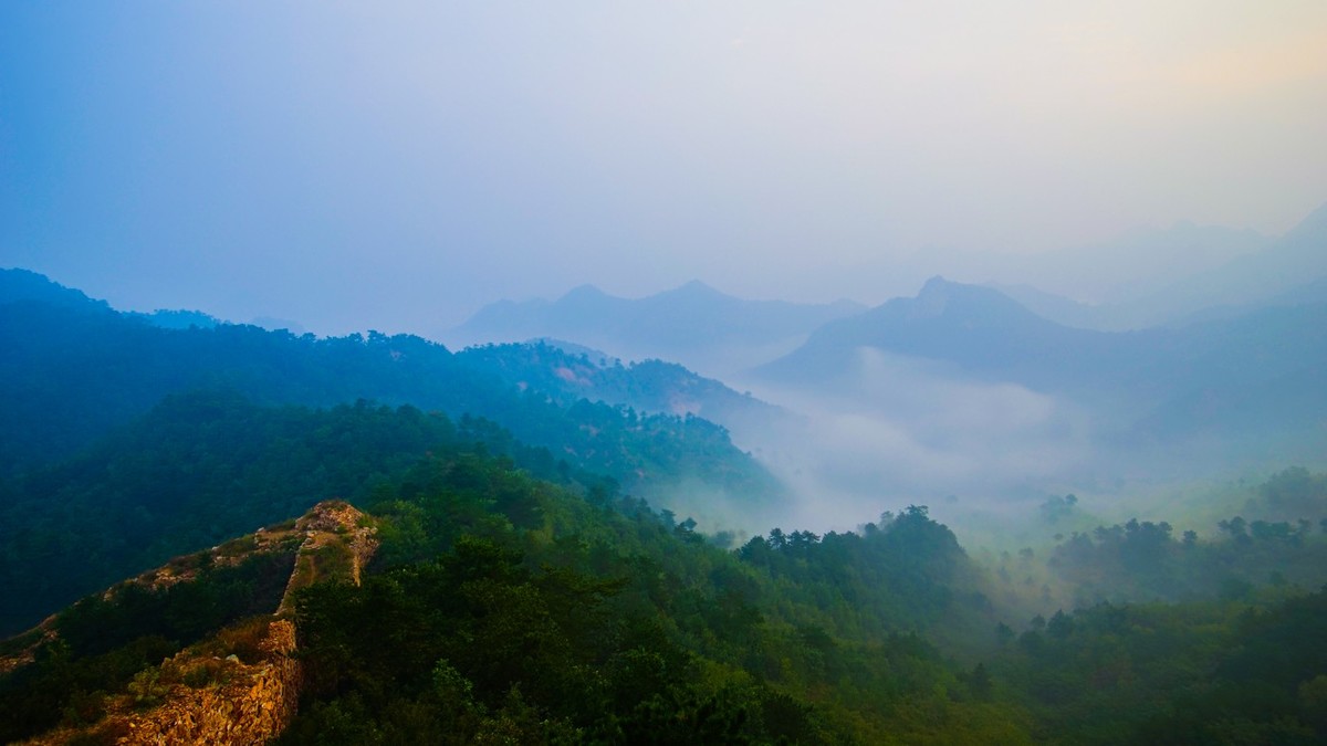 锥子山长城（二）