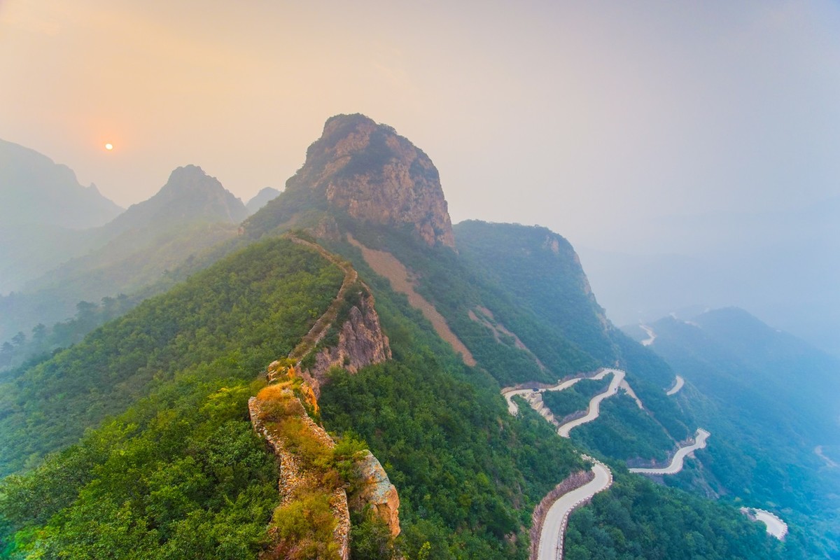 锥子山长城（二）