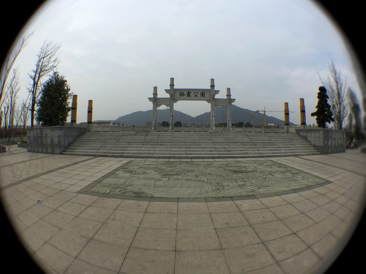 尝试手机拍鱼眼照