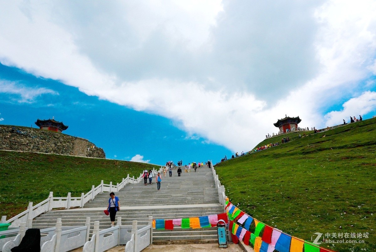 大美青海湟源日月山