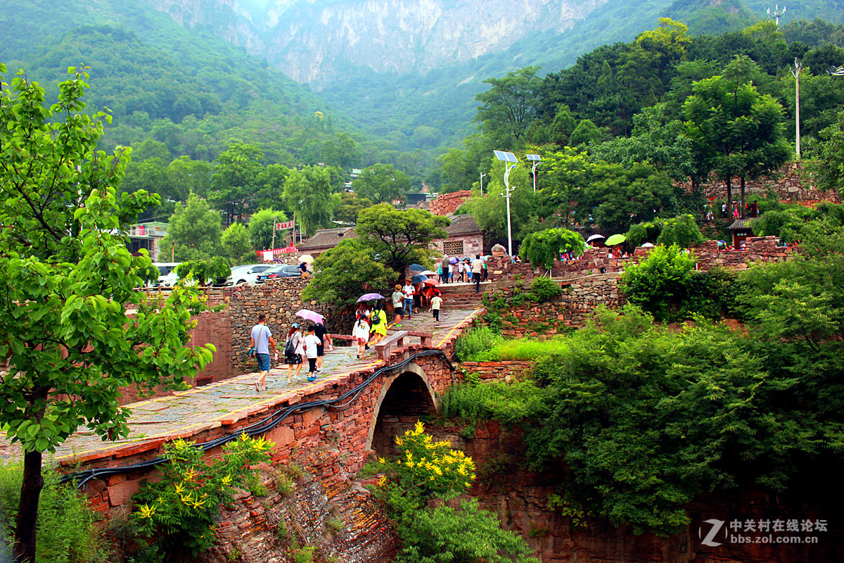 郭亮村风景图片