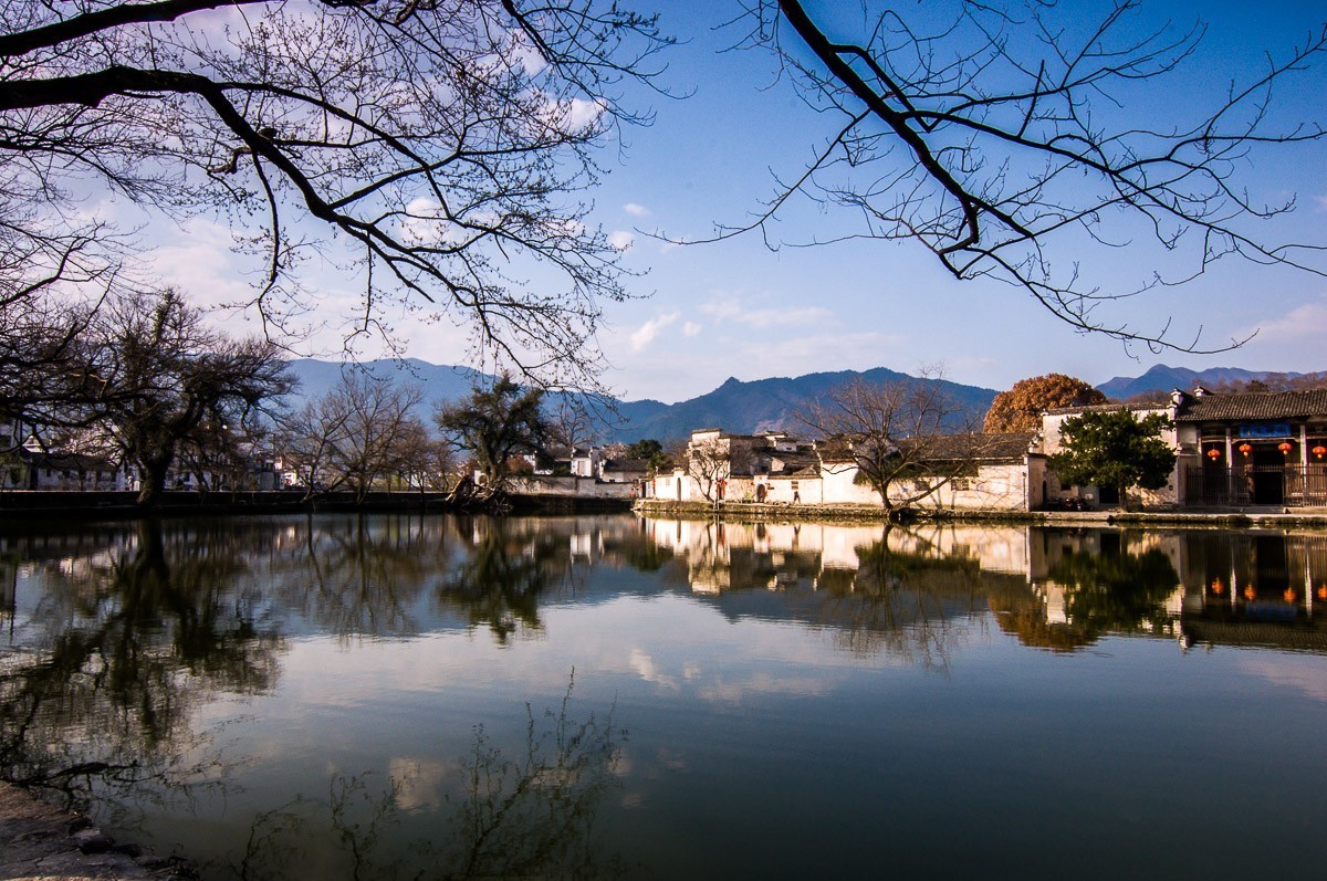 安徽一个古村落宏村