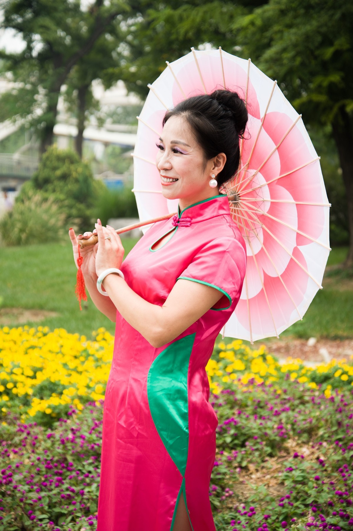 ——老年旗袍表演队——