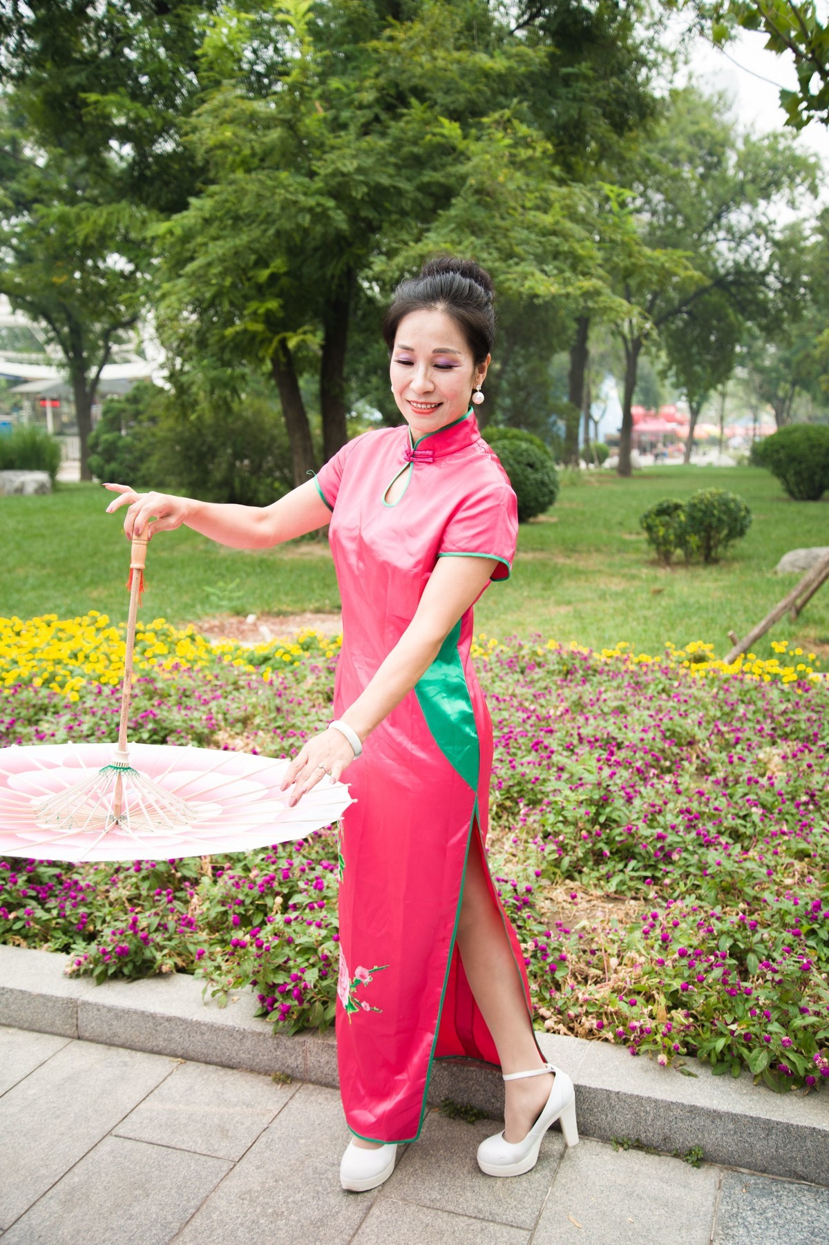 ——老年旗袍表演队——