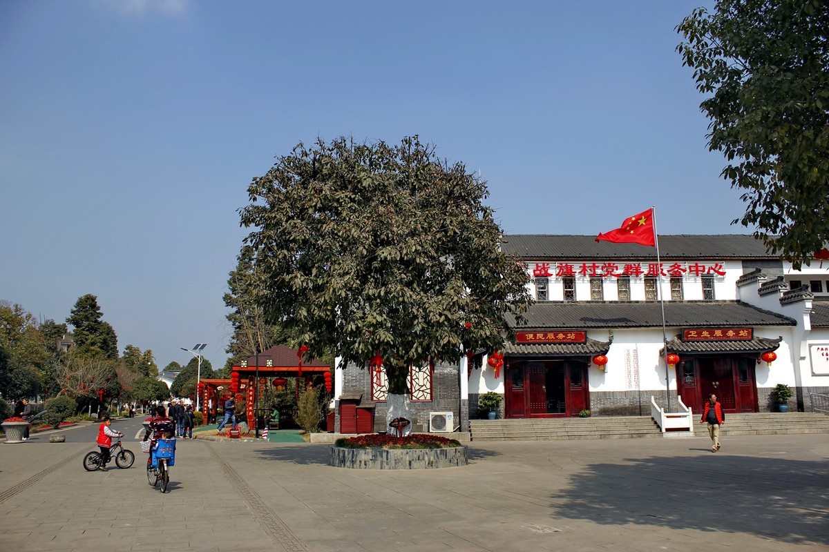 总书记视察过的村庄--战旗村