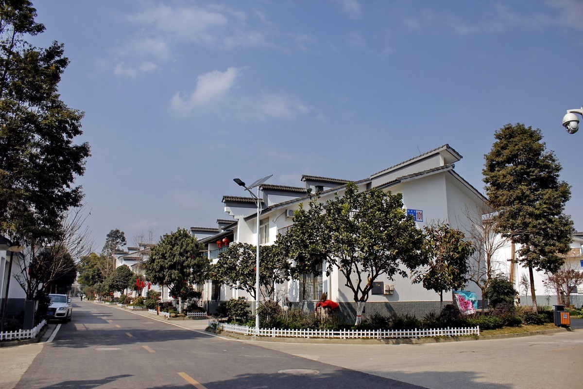 总书记视察过的村庄--战旗村