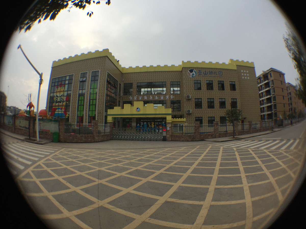 尝试手机拍鱼眼照