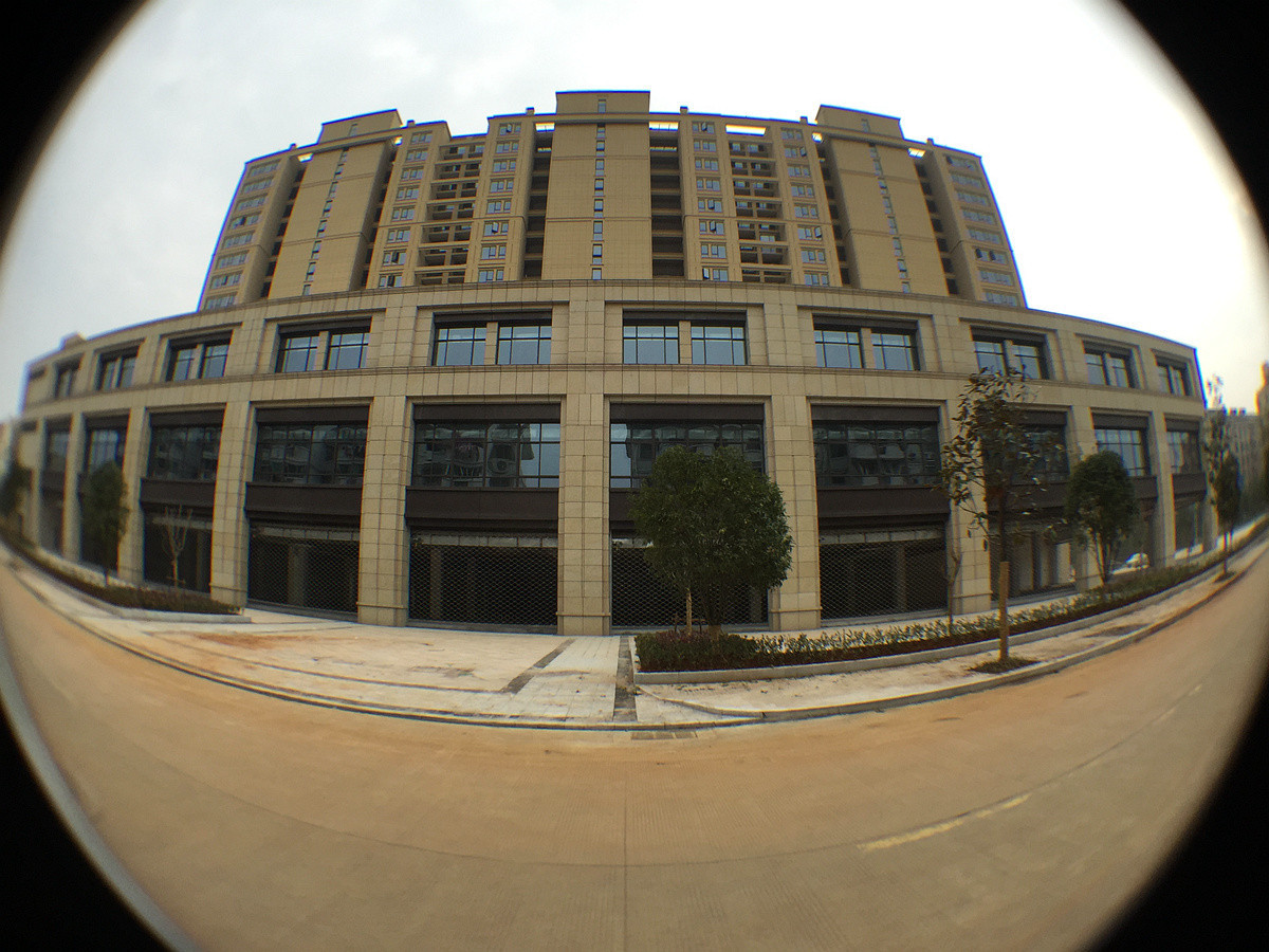 尝试手机拍鱼眼照