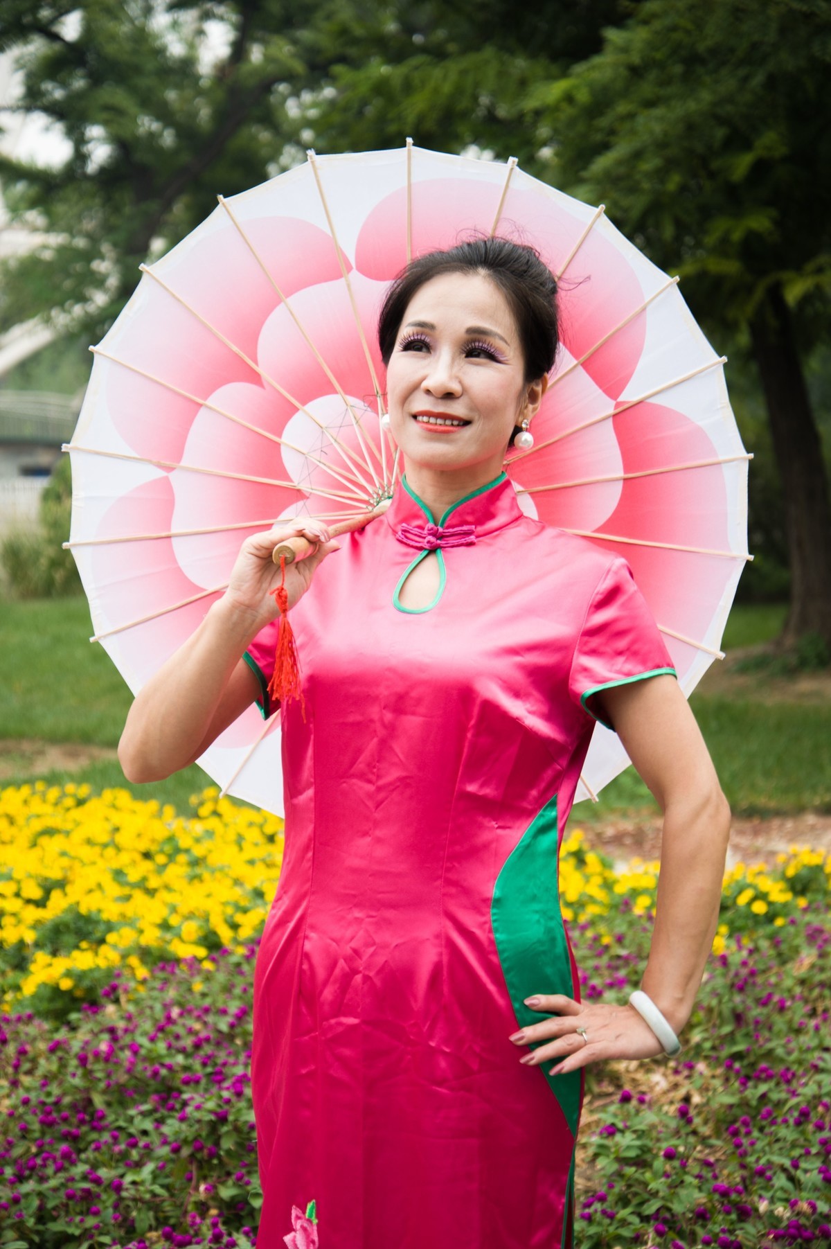 ——老年旗袍表演队——