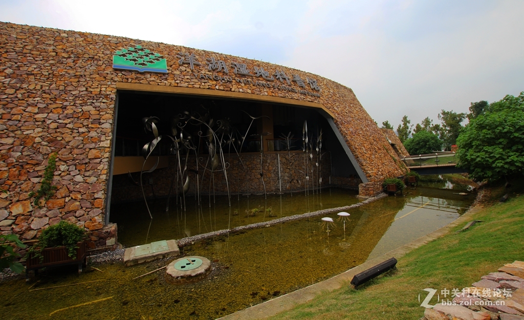 洋湖湿地科普馆(外景)