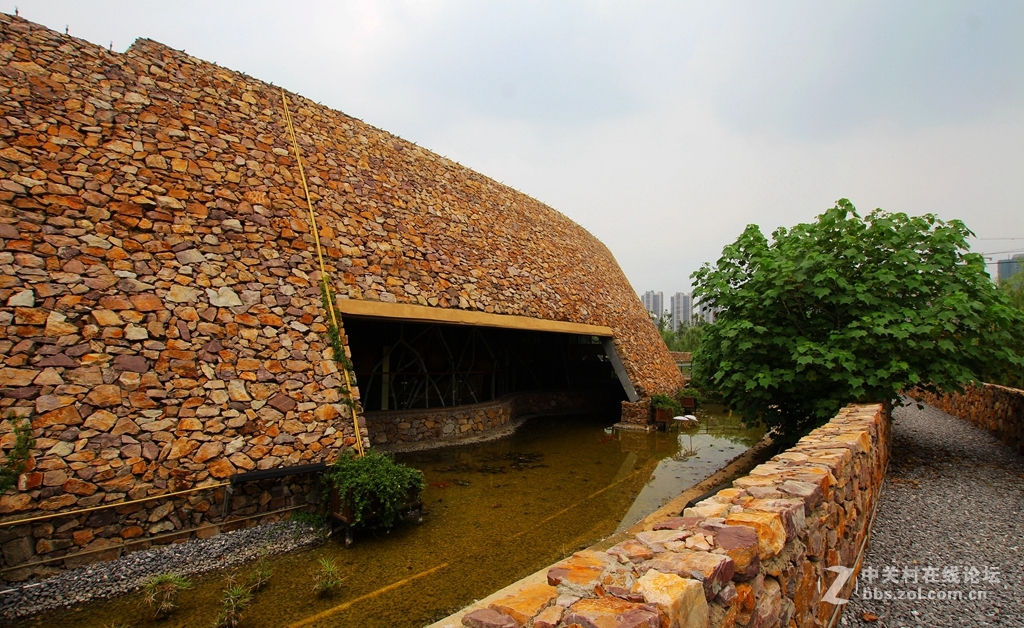 洋湖湿地科普馆(外景)