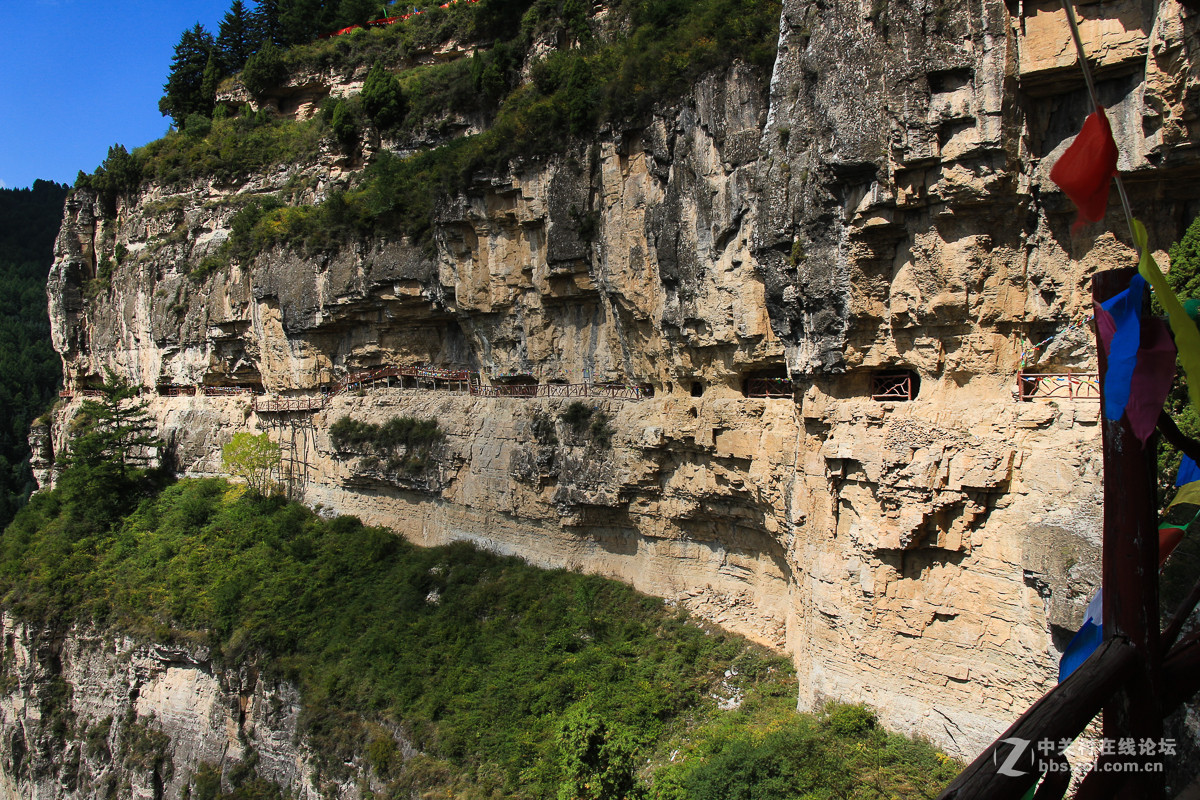 一组山西宁武悬空栈道，祝贺红河星空(中国)开坛！恭喜华电昆明人荣任首任版主！
