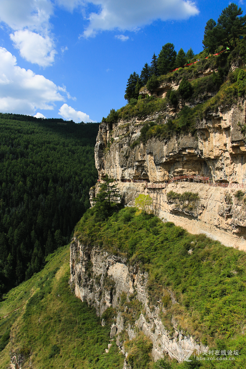 一组山西宁武悬空栈道，祝贺红河星空(中国)开坛！恭喜华电昆明人荣任首任版主！