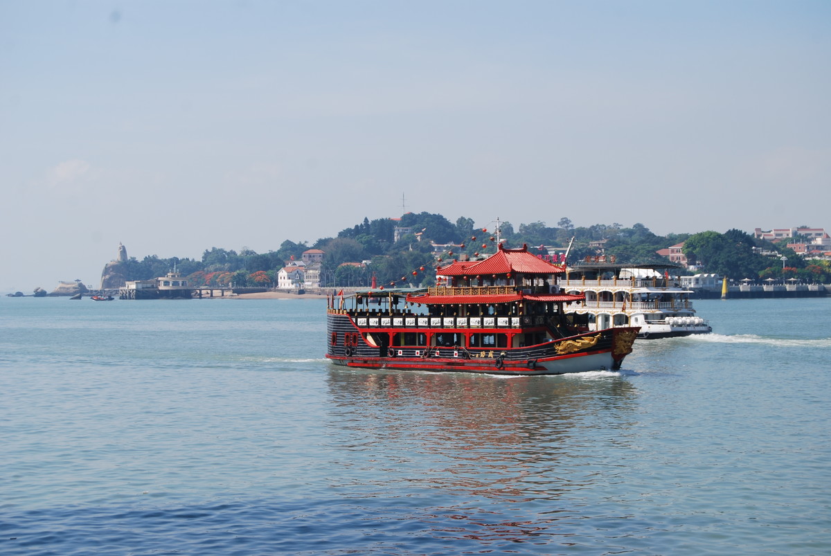 天气晴好！海边风光美！