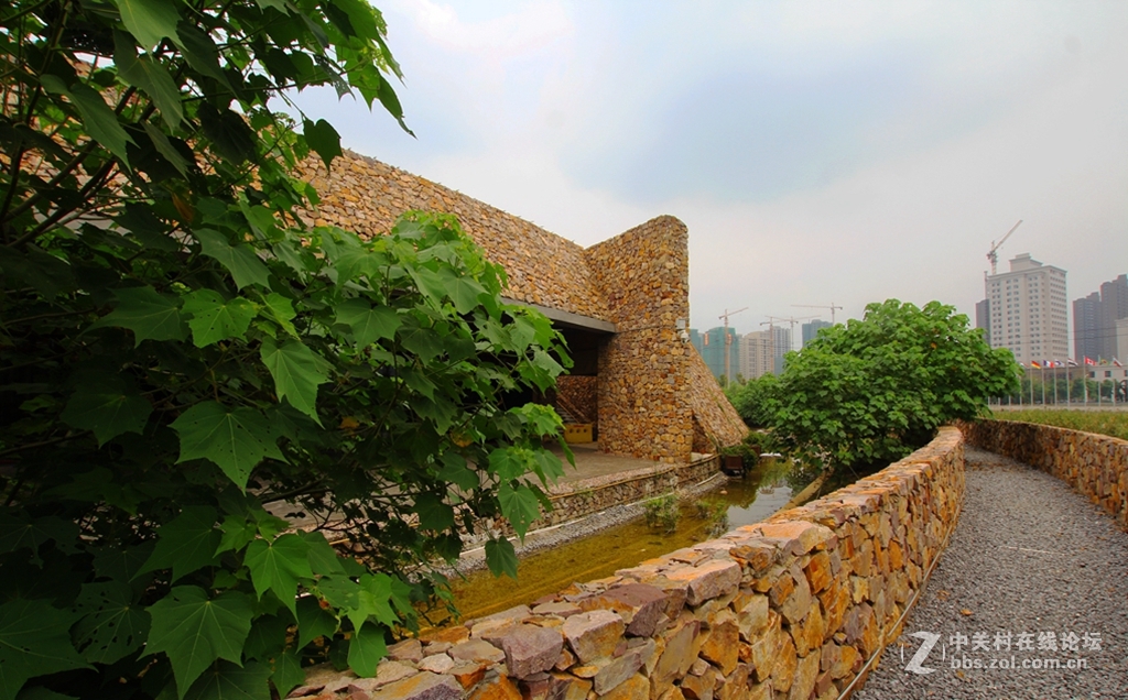 洋湖湿地科普馆(外景)