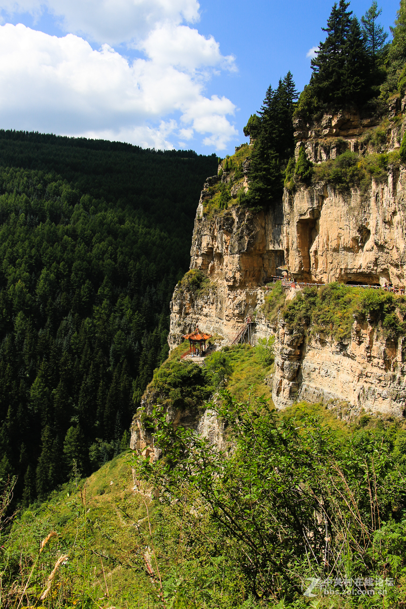 一组山西宁武悬空栈道，祝贺红河星空(中国)开坛！恭喜华电昆明人荣任首任版主！