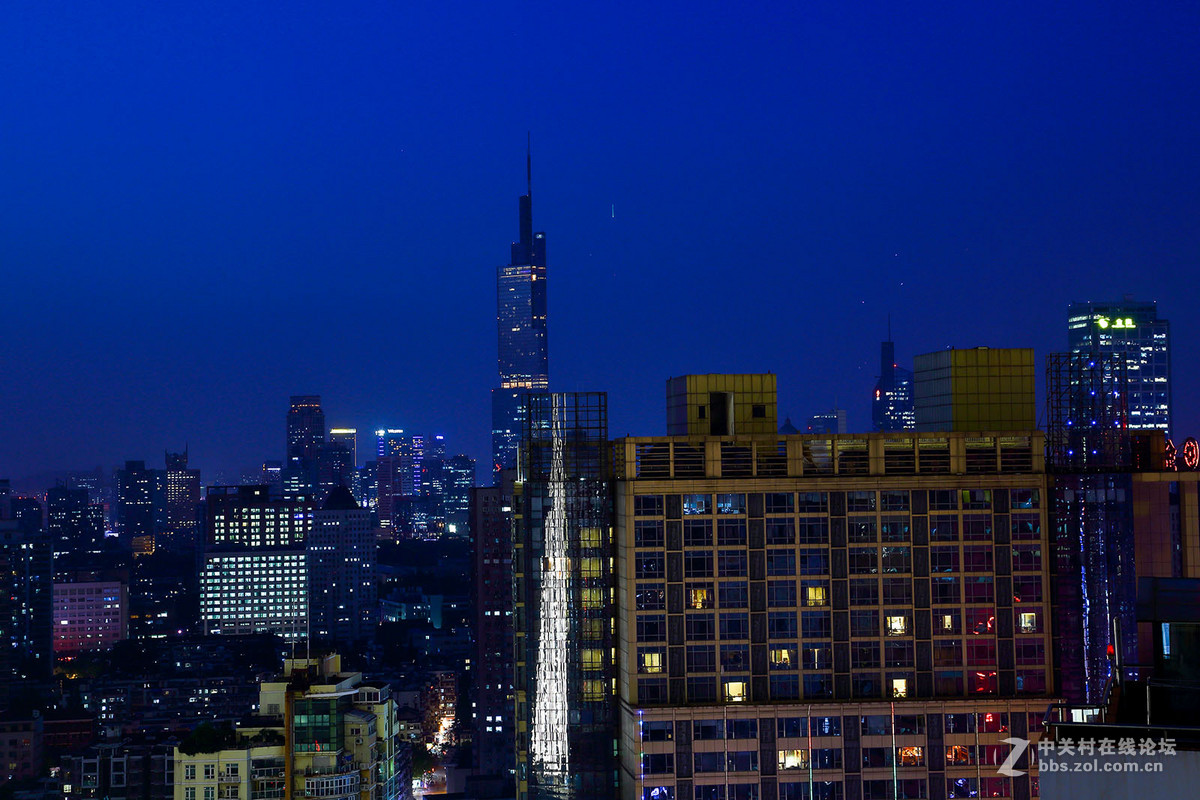 南京新街口夜景