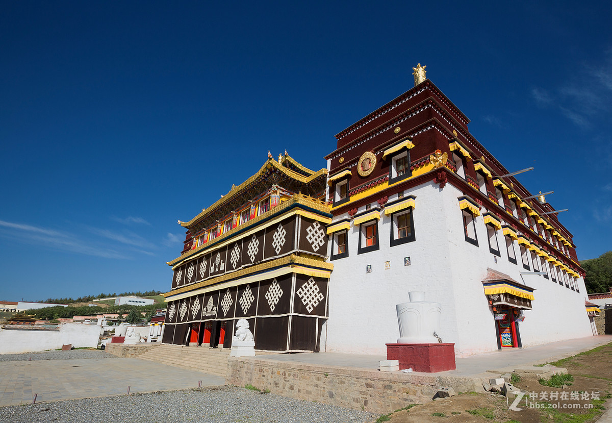 草原情四达扎寺掠影