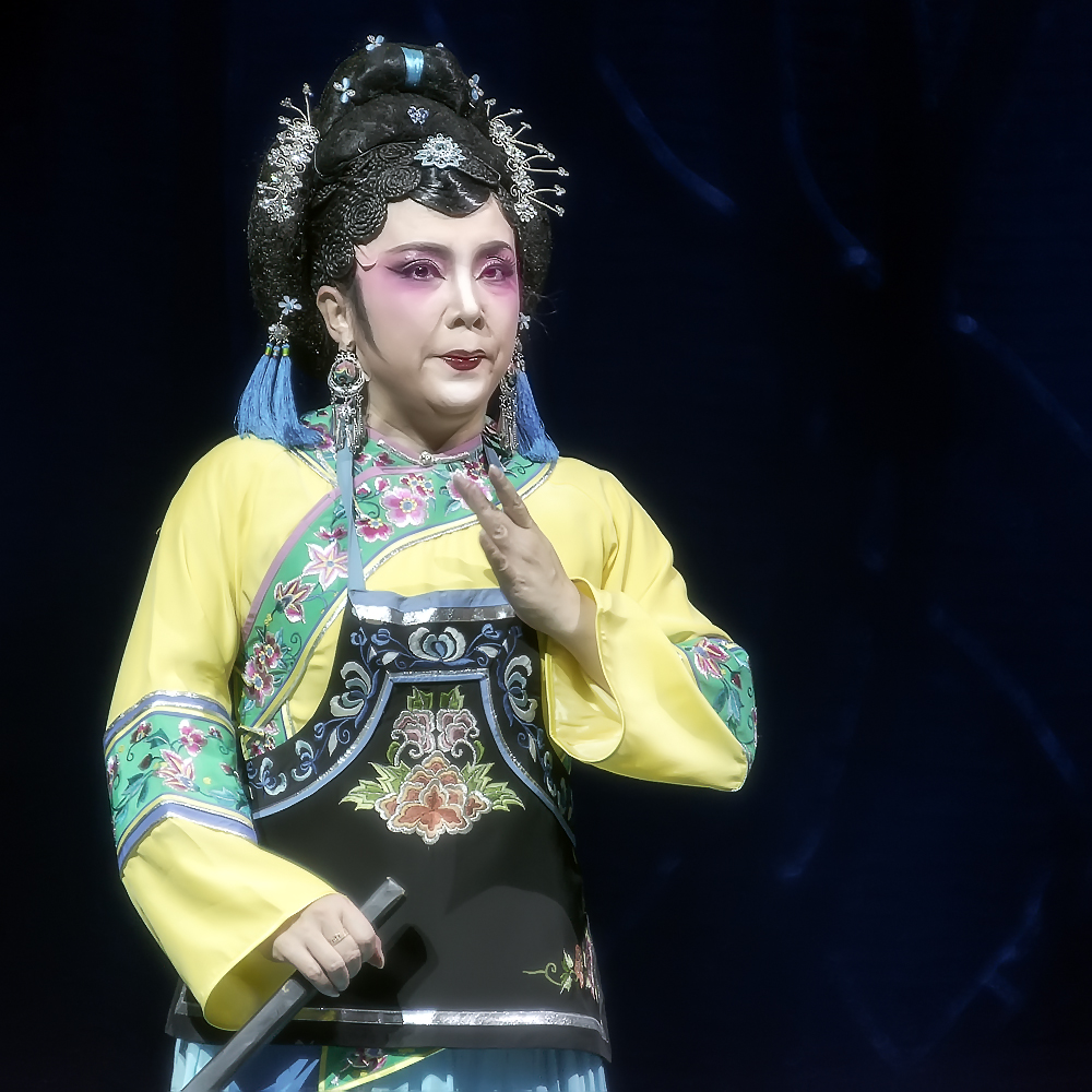 舞台摄影滇剧水莽草人物造型