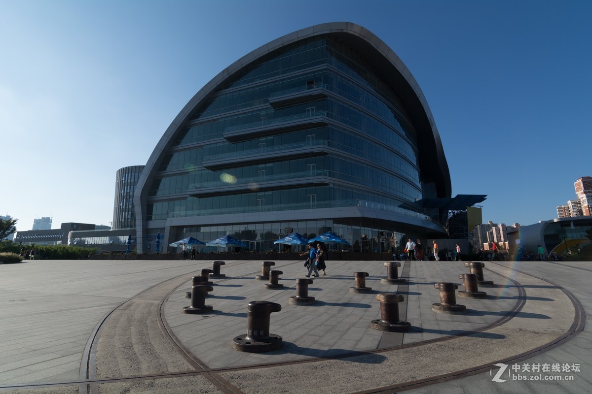 杨浦滨江的顺光逆光