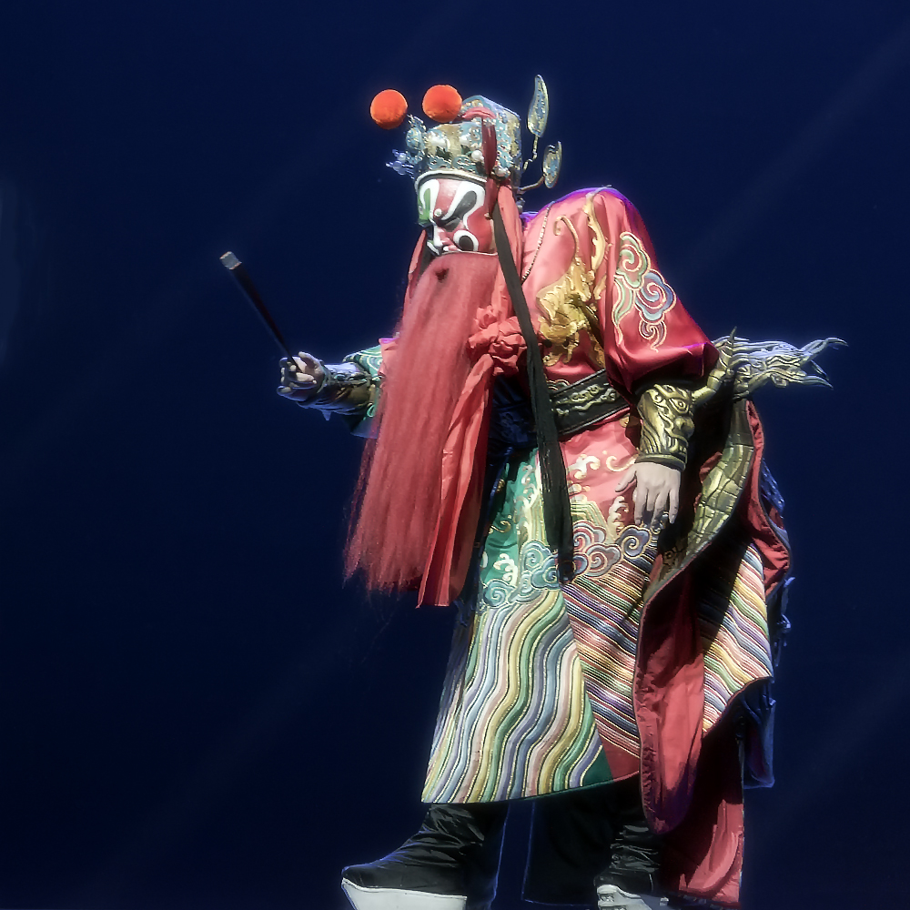 舞台摄影滇剧水莽草人物造型