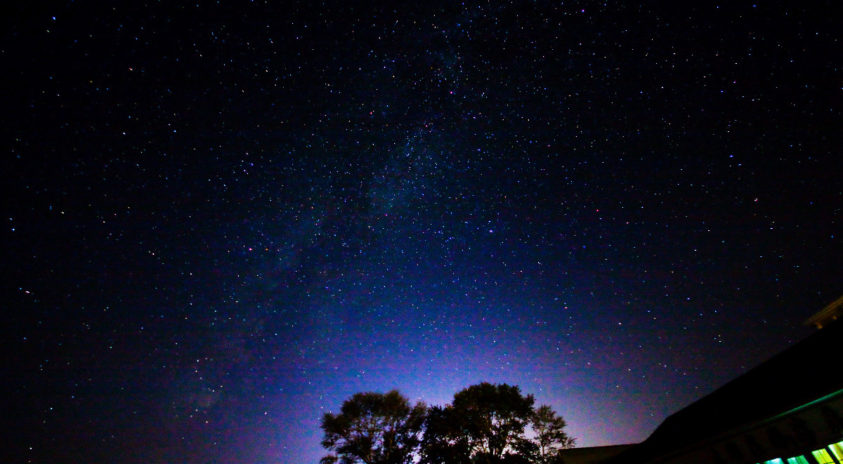一路向北15——沽源草原上的银河星空