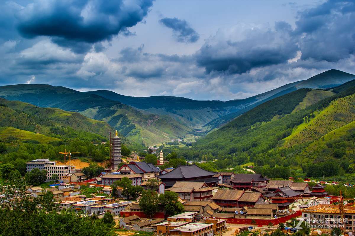 前年拍的五臺山