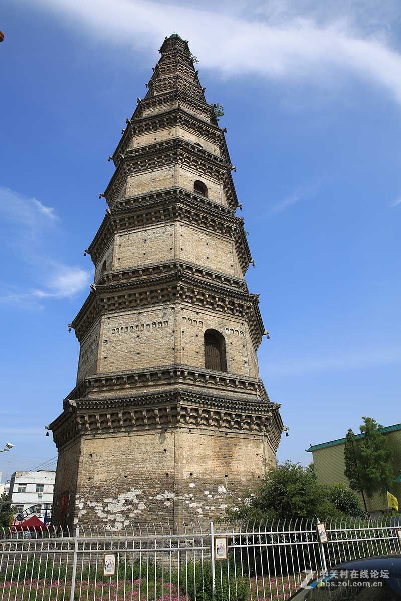 南阳唐河纪实之十四唐河二塔