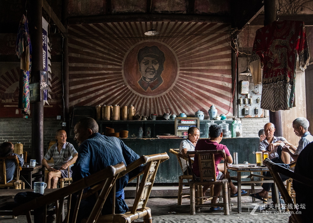 再拍彭镇茶馆
