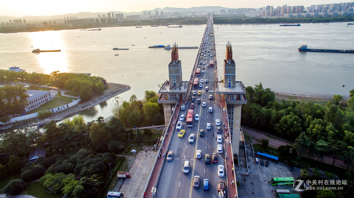 封閉前的南京長江大橋