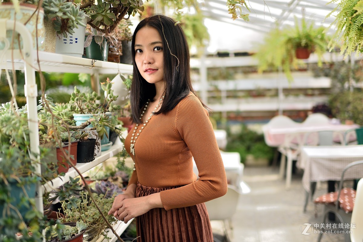 尼康3514g小时光美女人像