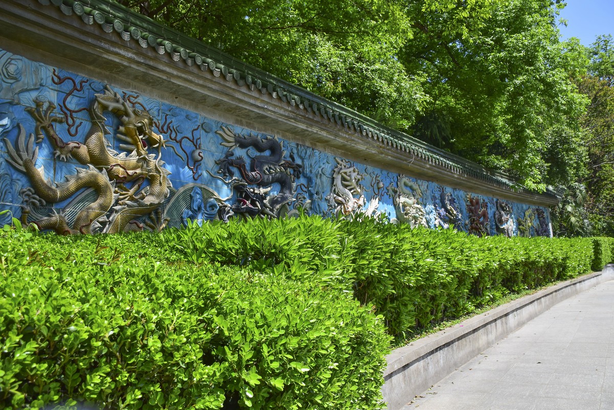 无锡锡惠公园及惠山历史名胜区的春天