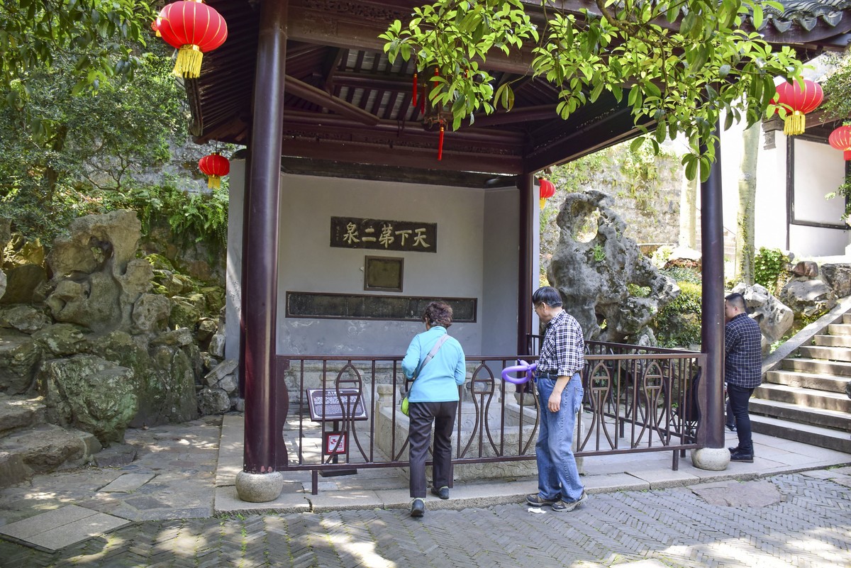 无锡锡惠公园及惠山历史名胜区的春天