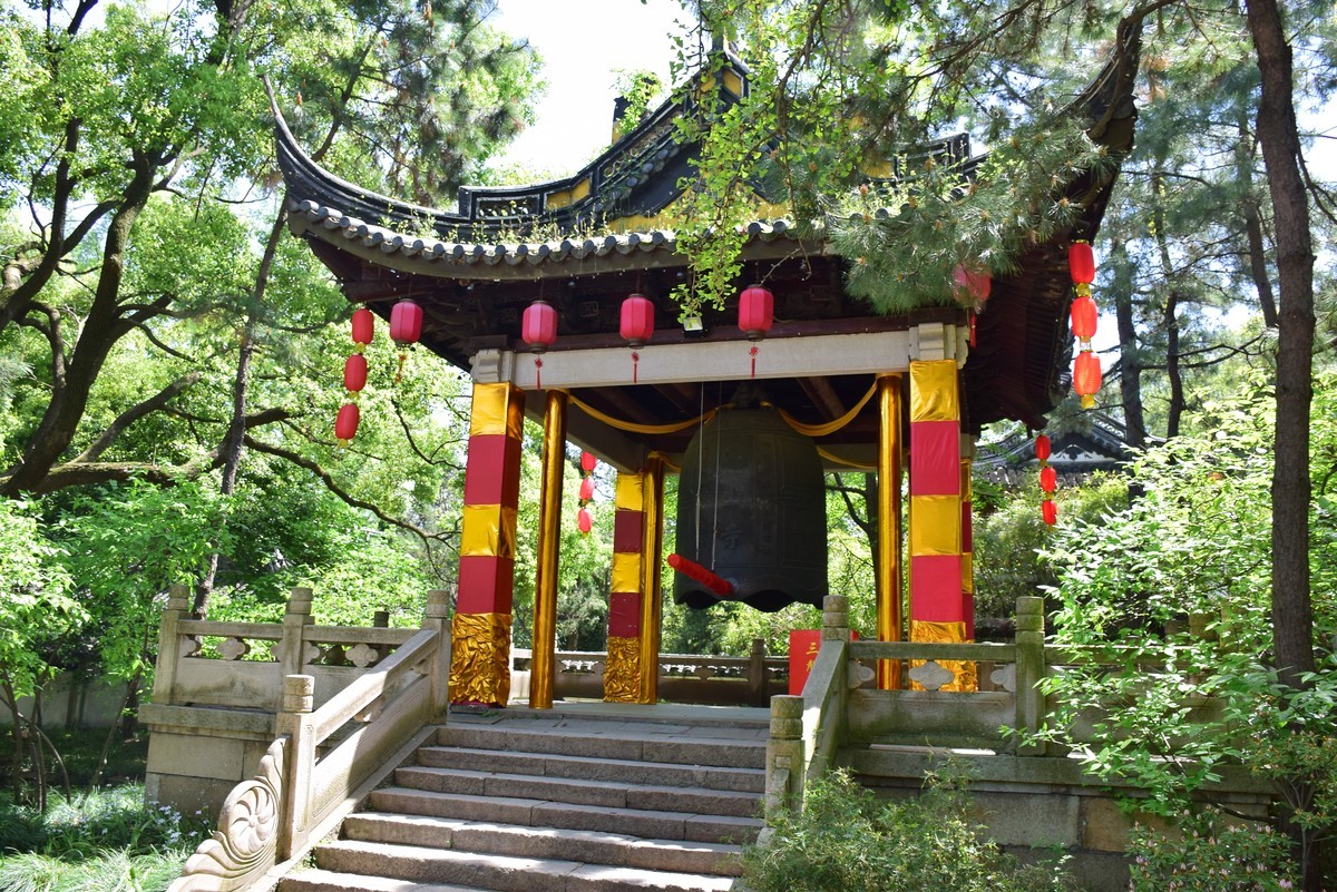 无锡锡惠公园及惠山历史名胜区的春天