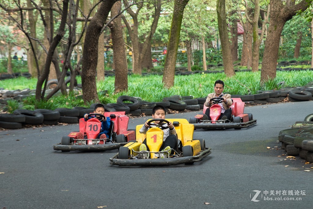 上海共青森林公园掠影(人物篇）