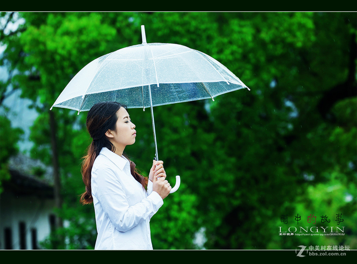 雨中的故事-中关村在线摄影论坛