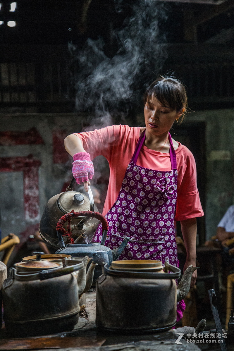 再拍彭镇茶馆