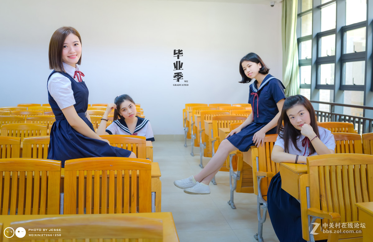 毕业第二季女生宿舍的毕业照