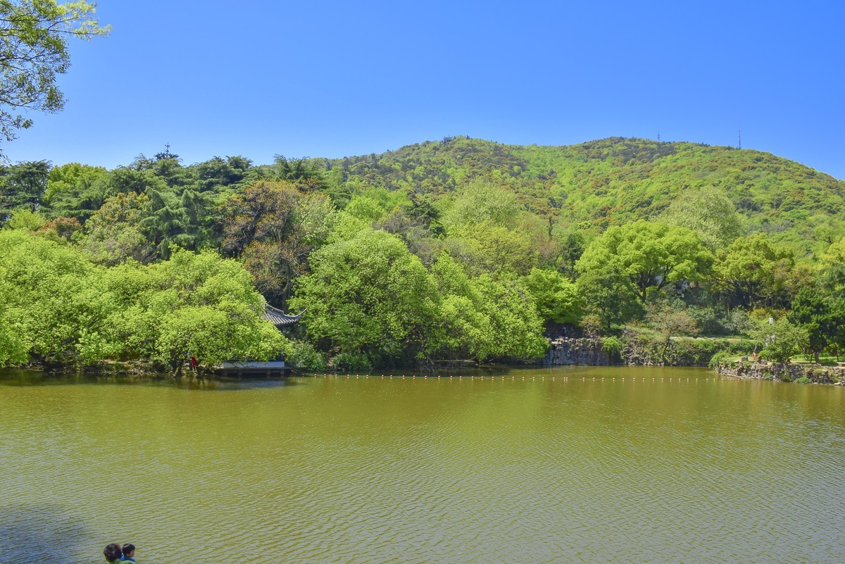 无锡锡惠公园及惠山历史名胜区的春天