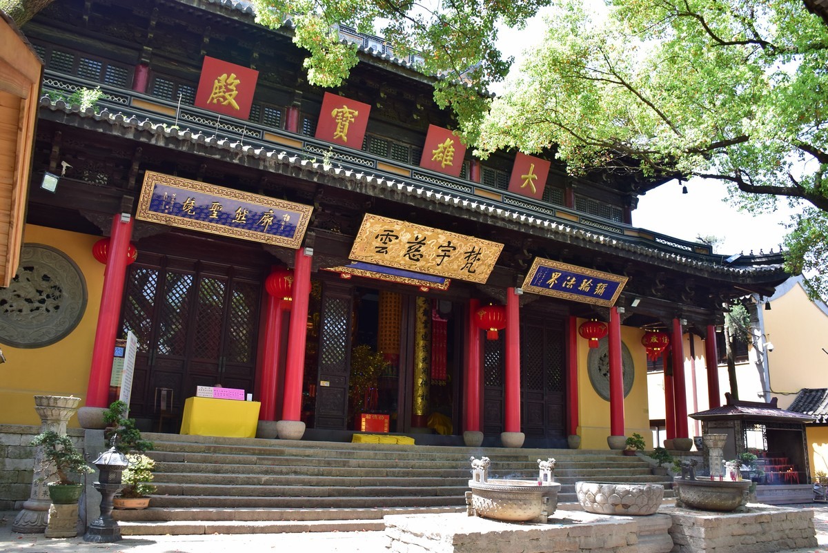 无锡锡惠公园及惠山历史名胜区的春天