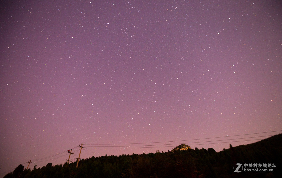南部山区的天空